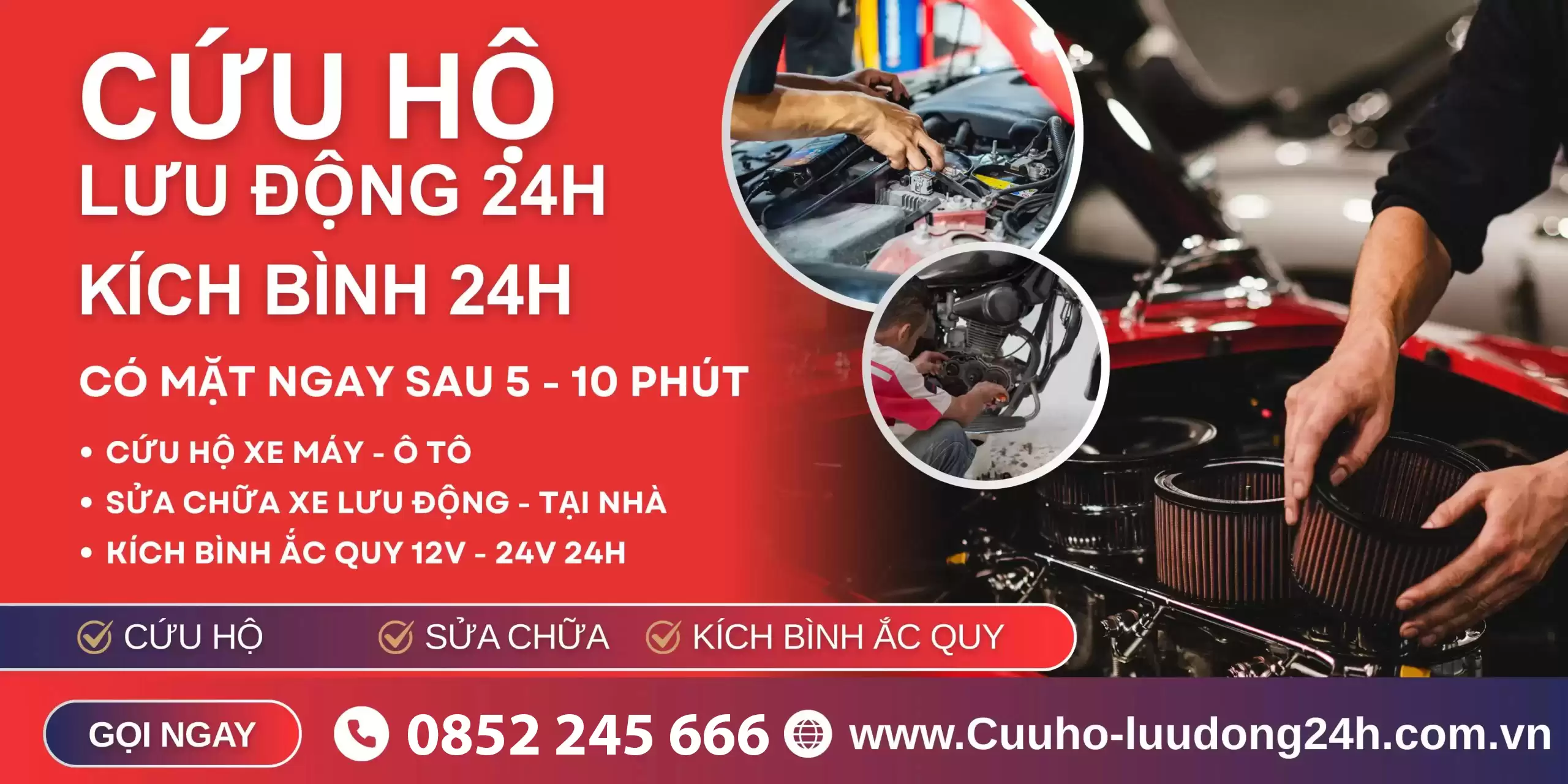 Cứu hộ lưu động 24h